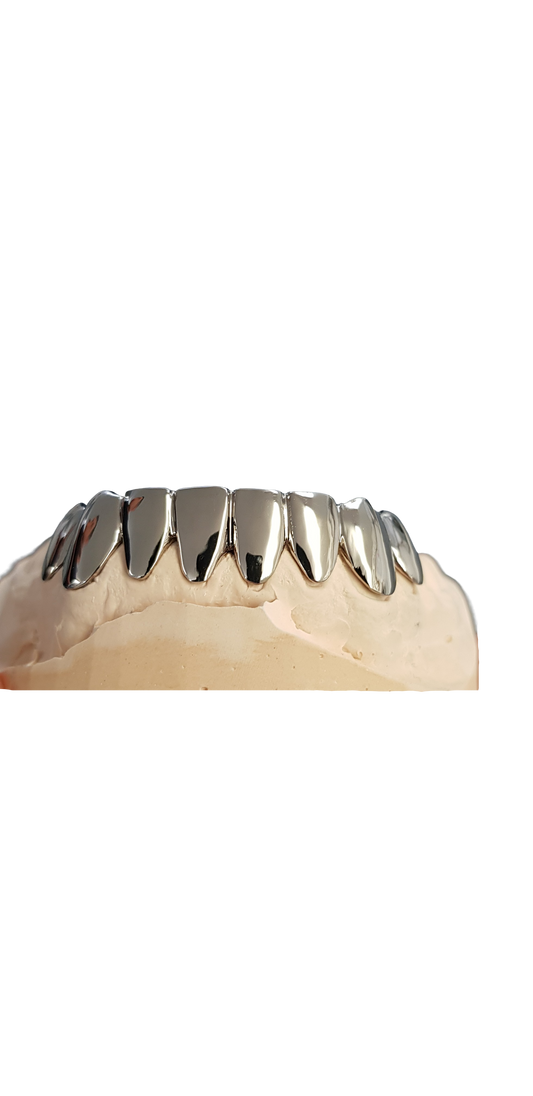 "Chrome Grillz – 8 Piece Set"